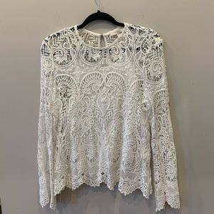 Wayf lace top